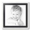 ArtToFrames 24x24" Matted Picture Frame with 20x20" Single Mat Photo Opening Framed in 1.25" White and 2" Mat (FWM-3966-24x24)